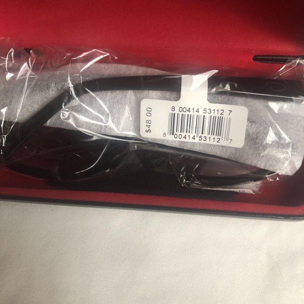 Oscar de La Renta Black Sunglasses 01304 100% UV NWT - Picture 7 of 8